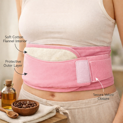 The Castor Compress | Holistic Detox Bundle for your Abdomen